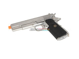 [WE-Tech] 1911 MEU Full Metal GBB Pistol[Silver W/ Black Rubber Grip][SV]