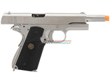 [WE-Tech] 1911 MEU Full Metal GBB Pistol[Silver W/ Black Rubber Grip][SV]