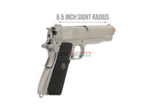 [WE-Tech] 1911 MEU Full Metal GBB Pistol[Silver W/ Black Rubber Grip][SV]