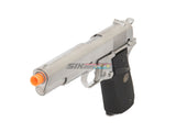 [WE-Tech] 1911 MEU Full Metal GBB Pistol[Silver W/ Black Rubber Grip][SV]