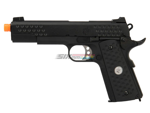 [WE-Tech] 1911 Night Hawk Full Metal GBB Pistol[Full KAC Marking][BLK]