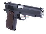 [WE-Tech] Full Metal 1943 US Government Airsoft GBB Pistol[BLK W/ Brown Grip][Short Ver.]