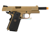 [WE-TECH] 1911 MEU Full Metal GBB Pistol[W/O Railed Ver.][Tan]