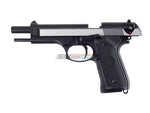 [WE-Tech] Full Metal M9 / M92 Airsoft GBB Pistol[Dual Tone / Black Grip]