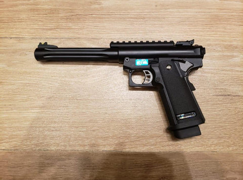 [WE-Tech] Galaxy Airsoft GBB Premium Pistol[5.1R Series][Long][BLK]