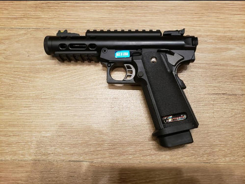 [WE-Tech] Galaxy Airsoft GBB Premium Pistol[5.1R Series][Short][BLK]