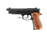 [WE-Tech] M92 / M9 Airsoft GBB Pistol with Brown Grip [No Marking]