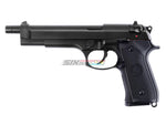 [WE-Tech] M9 / M92 Airsoft GBB Pistol with Black Grip [No Marking][Long Ver.]