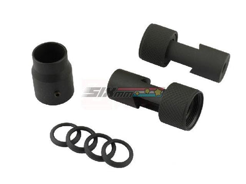 [Z-Parts] CNC Steel Muzzle Brake Kit For MK12 GBBR (For BK, 14mm CCW)