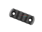 [Z-Parts] M-LOK System 5 Slots Alloy 20mm Rail [BLK]