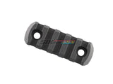 [Z-Parts] M-LOK System 5 Slots Alloy 20mm Rail [BLK]
