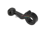 [ARES] Zine Alloy Cocking Handle for Amoeba 'STRIKER' Gloss Black [Type 1]