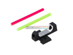 [COWCOW Technology] CNC Aluminum Fiber Optic Front Sight[For Tokyo Marui HI CAPA GBB Series]