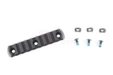  [Z-Parts] M-LOK System 9 Slots Alloy 20mm Rail (Blk) 